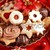hausgemachte · Lebkuchen · Sterne · Cookies · Weihnachten · Platte - stock foto © brebca