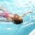 Kind · Schwimmen · Wasser · Lächeln · Sommer · blau - stock foto © brebca