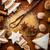 mézeskalács · sütik · diók · fűszer · karácsony · étel - stock fotó © brebca