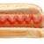 hot · dog · Ketchup · isoliert · weiß · seicht · Brot - stock foto © broker
