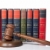 Wooden gavel and old law books stock photo © broker