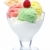 Multi flavor ice cream in glass bowl stock photo © broker