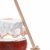 Honey jar and wooden drizzler stock photo © broker