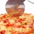 italian · pizza · gustos · izolat · alb · superficial - imagine de stoc © broker