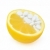 Close up of lemon and pills isolated - vitamin concept stock photo © brozova
