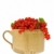 Ceramic cup full of fresh red currant berries. Clipping path included
 stock photo © brozova