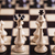 Chess pieces on a chessboard. stock photo © BrunoWeltmann