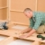 Handyman home improvement wooden floor renovation stock photo © CandyboxPhoto