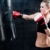 Boxing training woman punching bag in gym stock photo © CandyboxPhoto