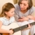 jong · meisje · zingen · spelen · gitaar · grootmoeder · kleindochter - stockfoto © CandyboxPhoto