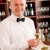 Wine bar waiter mature serve glass restaurant stock photo © CandyboxPhoto