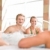 Swimming pool - happy couple relax in hot tub stock photo © CandyboxPhoto