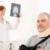 Doctor office - senior patient physician x-ray stock photo © CandyboxPhoto