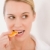 Healthy lifestyle - portrait of woman bite slice of tangerine  stock photo © CandyboxPhoto