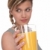 Healthy lifestyle series - Woman holding glass with orange juice stock photo © CandyboxPhoto