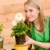 садоводства · женщину · весенний · цветок · терраса · цветок - Сток-фото © CandyboxPhoto
