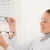 optikus · orvos · nő · szemüveg · szem · diagram - stock fotó © CandyboxPhoto