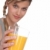 Healthy lifestyle series - Woman with glass of orange juice stock photo © CandyboxPhoto