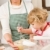 nagymama · leányunoka · sütés · sütik · család · boldog - stock fotó © CandyboxPhoto
