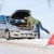 冬 · 車 · 女性 · 修復 · モータ · 雪 - ストックフォト © CandyboxPhoto