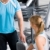 Personal trainer with young woman at gym stock photo © CandyboxPhoto