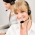 顧客服務 · 女子 · 呼叫中心 · 電話 · 耳機 · 團隊 - 商業照片 © CandyboxPhoto