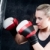 Boxing training woman with punching bag in gym stock photo © CandyboxPhoto