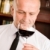 Bar waiter smell glass red wine restaurant stock photo © CandyboxPhoto