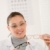 Optician doctor woman with glasses and eye chart stock photo © CandyboxPhoto