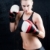 Boxing training woman with gloves in gym stock photo © CandyboxPhoto