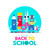 Back to school fun art supplies friends design stock photo © cienpies
