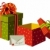 christmas · geschenken · dozen · kaart · bloem · witte - stockfoto © cienpies