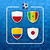 Group country teams for russian soccer event  stock photo © cienpies