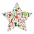 medios · de · comunicación · social · iconos · Navidad · estrellas · forma · fiesta - foto stock © cienpies