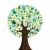 verde · mâini · copac · mulţime · uman · icoane - imagine de stoc © cienpies