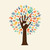 Hand print tree of diverse community team stock photo © cienpies