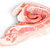 greggio · carne · di · maiale · rotolare · isolato · bianco - foto d'archivio © Cipariss