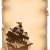 古い · スクロール · 神秘的な · 海賊 · 船 · 色 - ストックフォト © clairev