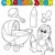 Coloring book baby collection stock photo © clairev