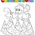 Coloring book angel theme image 2 stock photo © clairev