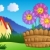 łące · stokrotki · ogrodzenia · kwiaty · wiosną · szczęśliwy - zdjęcia stock © clairev