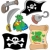 pirata · equipamento · coleção · papel · mar · oceano - foto stock © clairev