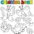 Coloring book with butterflies 1 stock photo © clairev