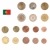 евро · монеты · Португалия · монетами · оба · международных - Сток-фото © claudiodivizia