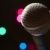 mikrofon · színpad · népszerű · művész · folt · fények - stock fotó © cmcderm1