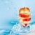 alma · víz · édesvíz · csobbanás · piros · alma · eszik - stock fotó © cookelma