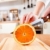 mãos · laranja · fresco · cozinha · fruto - foto stock © cookelma