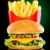 gustos · hamburger · franceza · cartofi · prajiti · verde · bar · brânză - imagine de stoc © cookelma