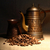 turco · café · vintage · natureza · morta · grãos · de · café - foto stock © cosma