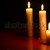 candele · buio · tre · illuminazione · riflessione · fiamma - foto d'archivio © cosma